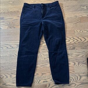 Loft Curvy Skinny Corduroy Pants